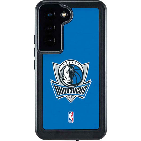 NBA Dallas Mavericks Distressed Galaxy S24 Waterproof Case